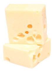 Image showing cheese cubes