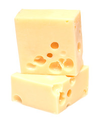 Image showing cheese cubes