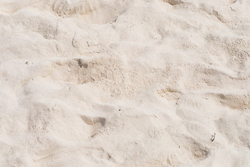 Image showing beach sand