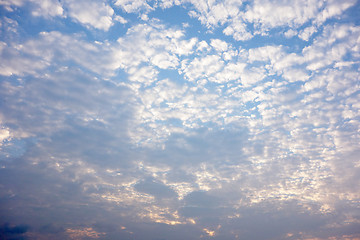 Image showing sky with clouds