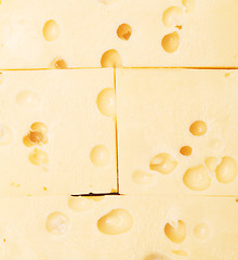 Image showing cheese background