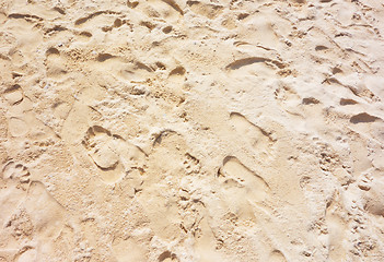 Image showing beach sand