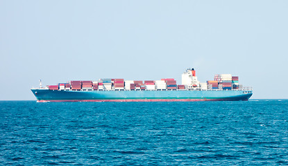 Image showing container ship