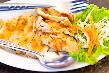 Image showing grilled chicken