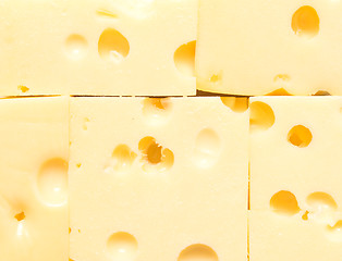 Image showing cheese background