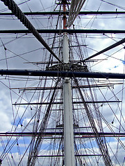 Image showing Clipper mast