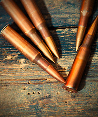 Image showing rifle cartridges