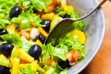 Image showing Assorted salad