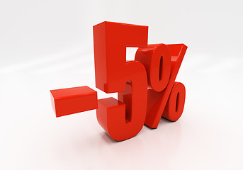 Image showing 3D 5 percent