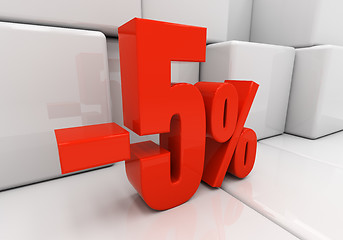 Image showing 3D 5 percent