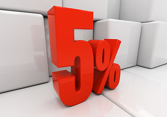 Image showing 3D 5 percent