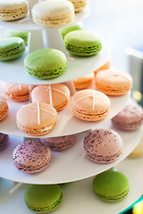 Image showing french macarons