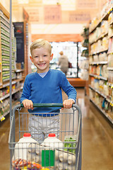 Image showing child shopping