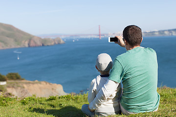 Image showing family in san francisco