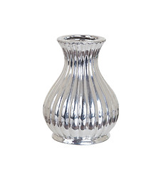 Image showing Silver vase isolated