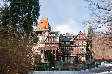 Image showing Peles castle in Romania