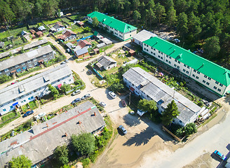 Image showing Bird's eye view of housing estate in Vinzili