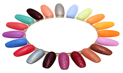 Image showing Nails polish gel