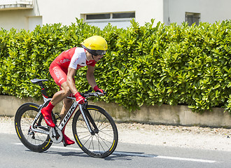 Image showing The Cyclist Julien Simon