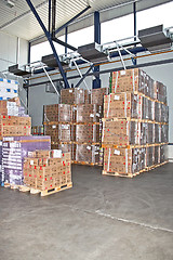 Image showing Cargo warehouse