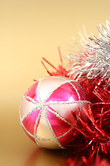 Image showing christmas baubles