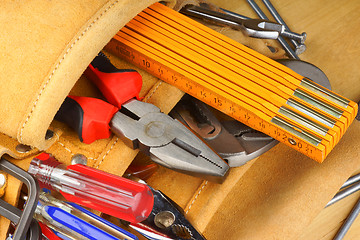 Image showing Hand tool set