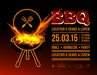 Image showing BBQ party