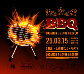 Image showing BBQ party