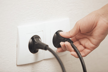 Image showing Electric plug