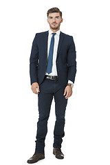 Image showing Stylish successful young businessman