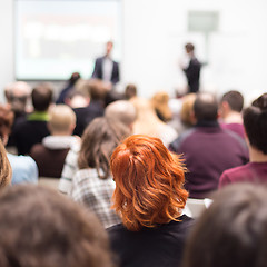 Image showing Audience in the lecture hall.