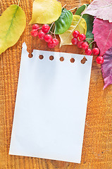 Image showing autumn background