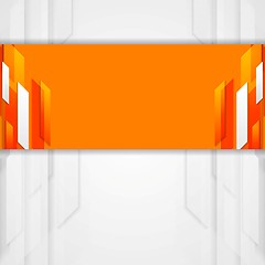 Image showing Bright vector corporate abstract background
