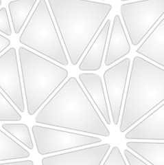 Image showing Grey tech background with geometric shapes