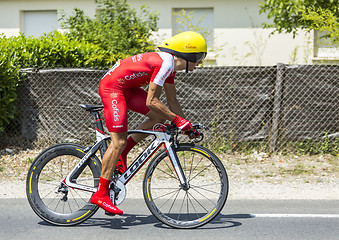 Image showing The Cyclist Julien Simon