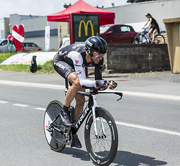 Image showing The Cyclist Jens Voigt 