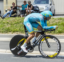 Image showing The Cyclist Andriy Grivko