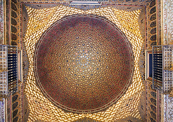 Image showing Dome in Alcazar palace