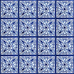 Image showing Decorative ceramic tiles