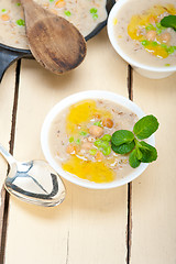 Image showing Hearty Middle Eastern Chickpea and Barley Soup