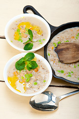 Image showing Hearty Middle Eastern Chickpea and Barley Soup