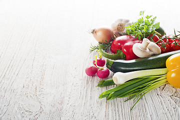 Image showing Vegetables collection