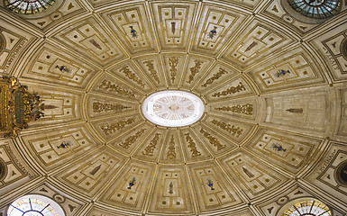 Image showing Ceiling of Seville cathedral