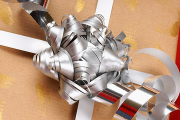 Image showing Close-up of a Christmas present