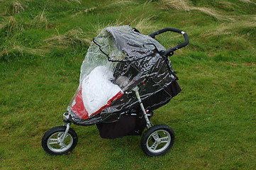 Image showing Baby carriage  or a pram.