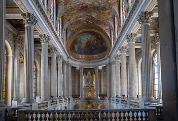 Image showing interiors of chateau de versailles, france