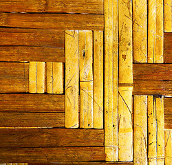 Image showing   abstract cross bamboo y asia and south china sea