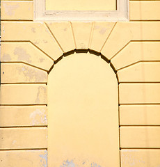 Image showing abstract in italy   vinago   window of a church