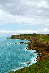 Image showing Atlantic coast in Brittany