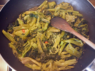 Image showing Turnip greens vegetable